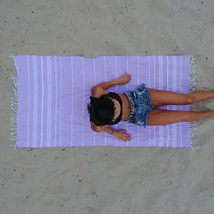 Lilac beach towel SC