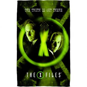 X Files beach towel