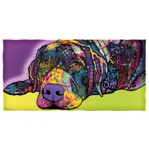 lab beach towel dean russo