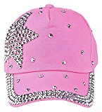 pink CZ Star ladies hat